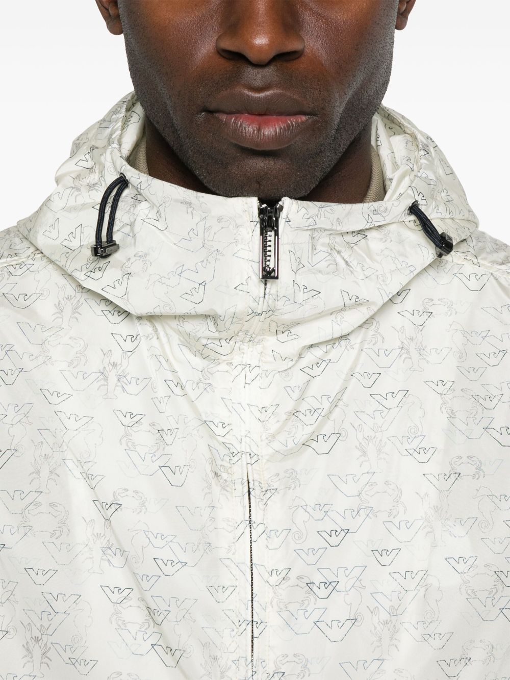 Emporio Armani Men's Coats White
