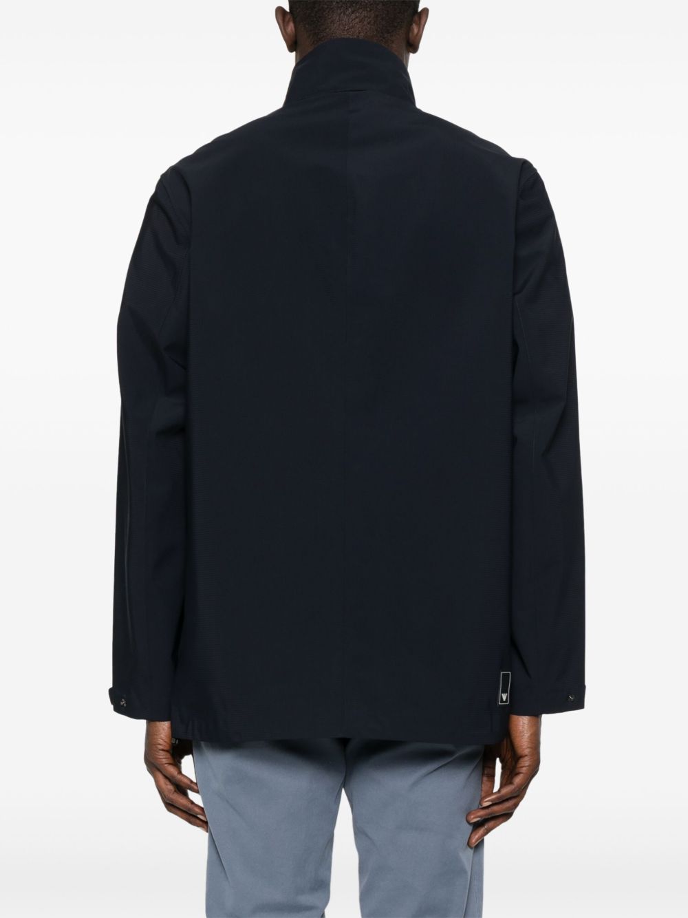 Emporio Armani Men's Capsule Coats Blue