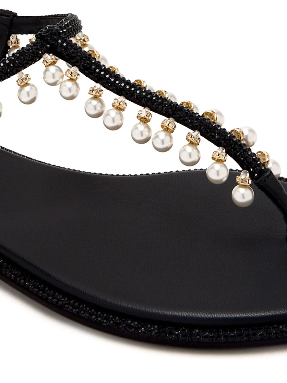 Rene' Caovilla Women's Sandals Black