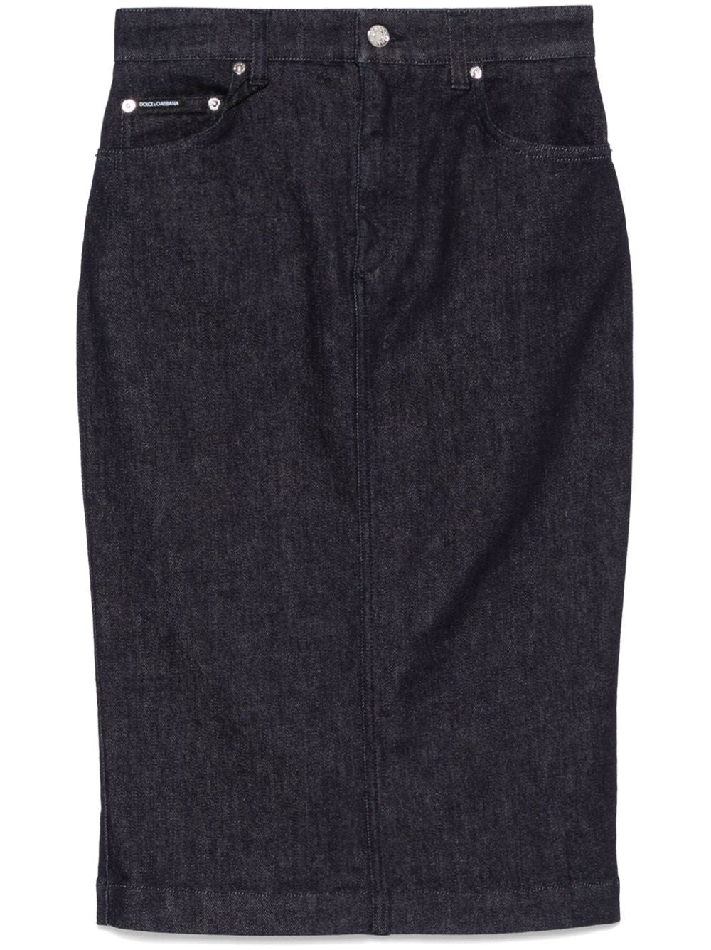 Dolce & Gabbana Women's Denim Midi Skirt