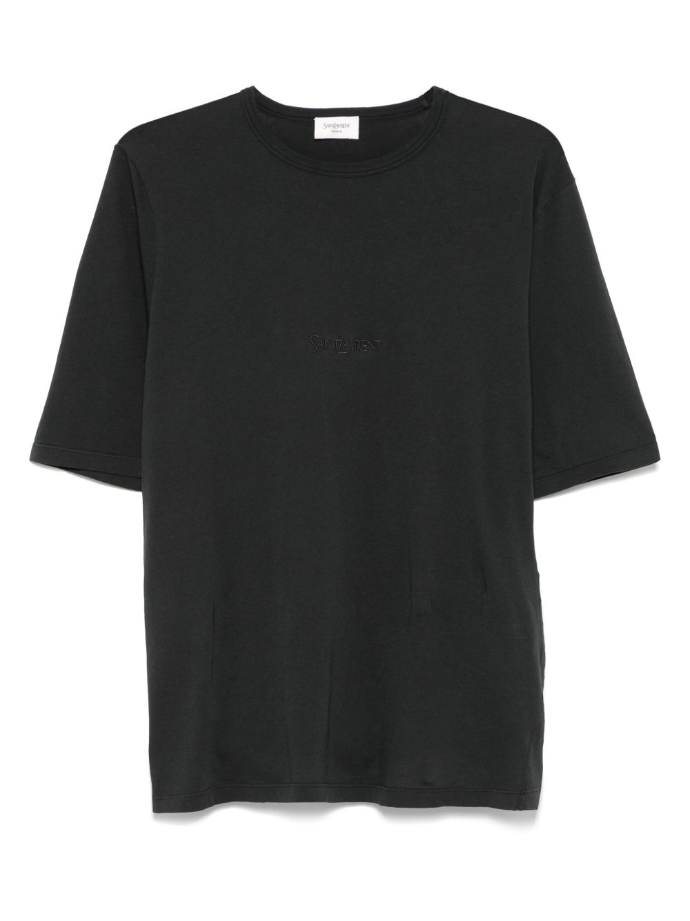 Saint Laurent Men's T-Shirt With Logo