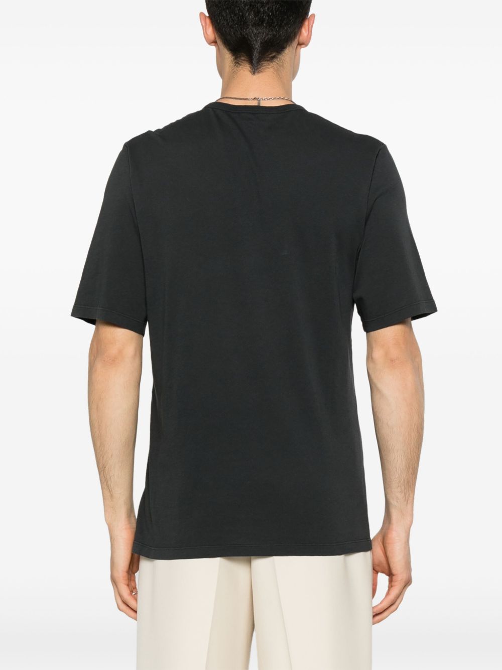 Saint Laurent Men's T-Shirt With Logo