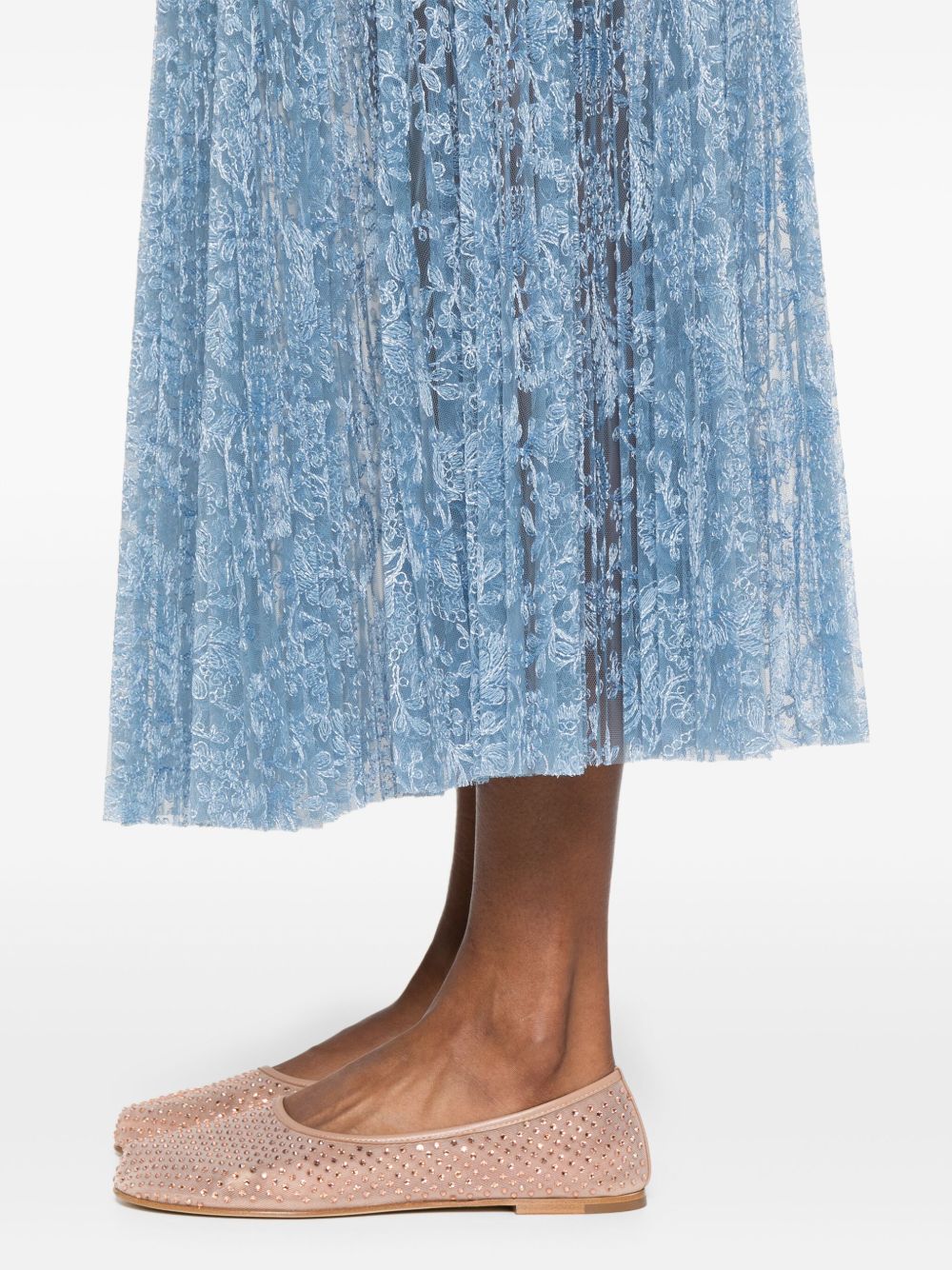 Ermanno Scervino Women's Skirts Clear Blue