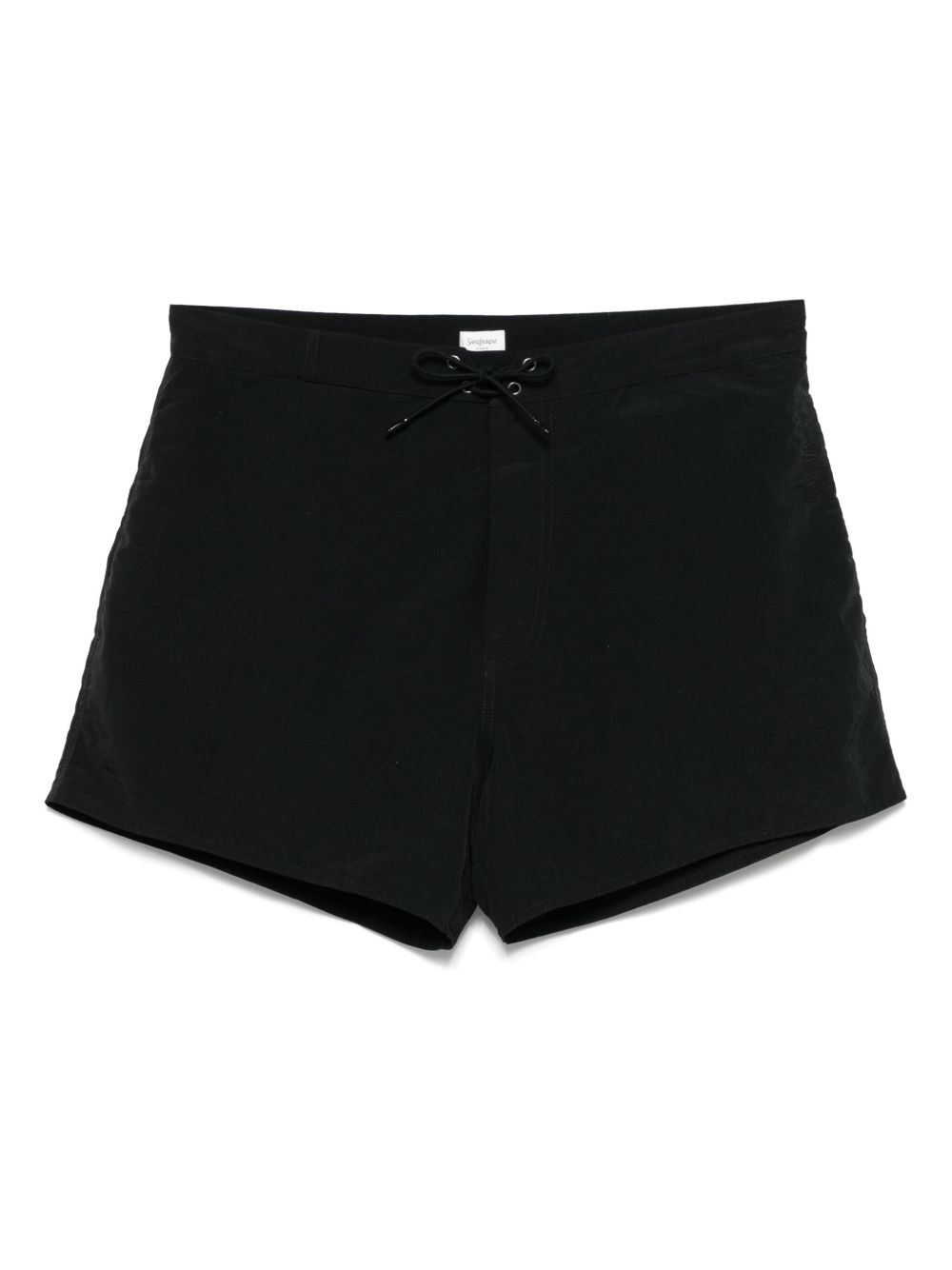 Saint Laurent Men's Tonal Logo Swim Shorts
