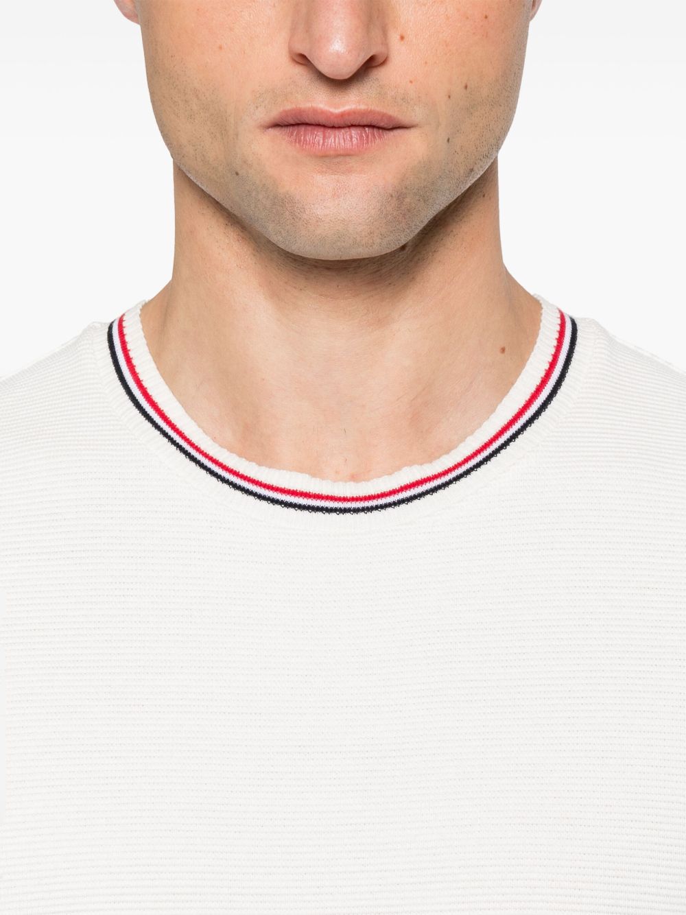 Thom Browne Men's Rwb Cotton T-Shirt