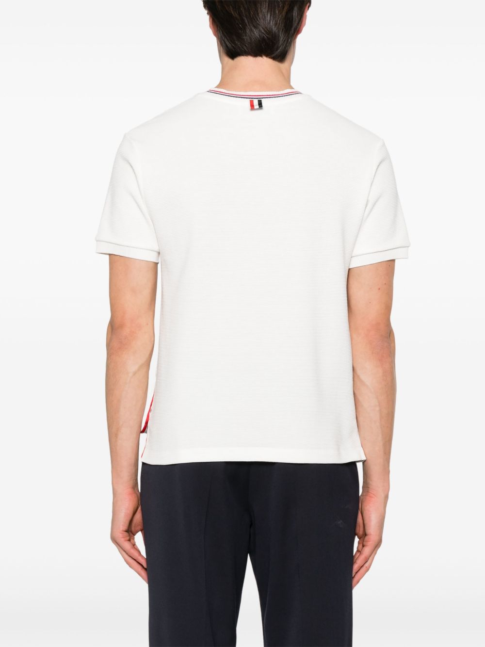 Thom Browne Men's Rwb Cotton T-Shirt