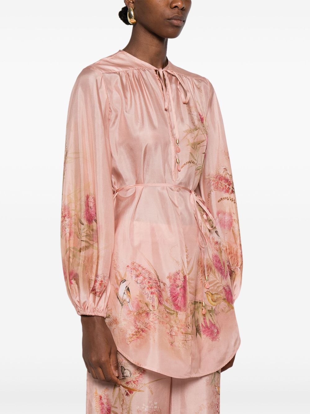 Zimmermann Women's Floral Print Blouse