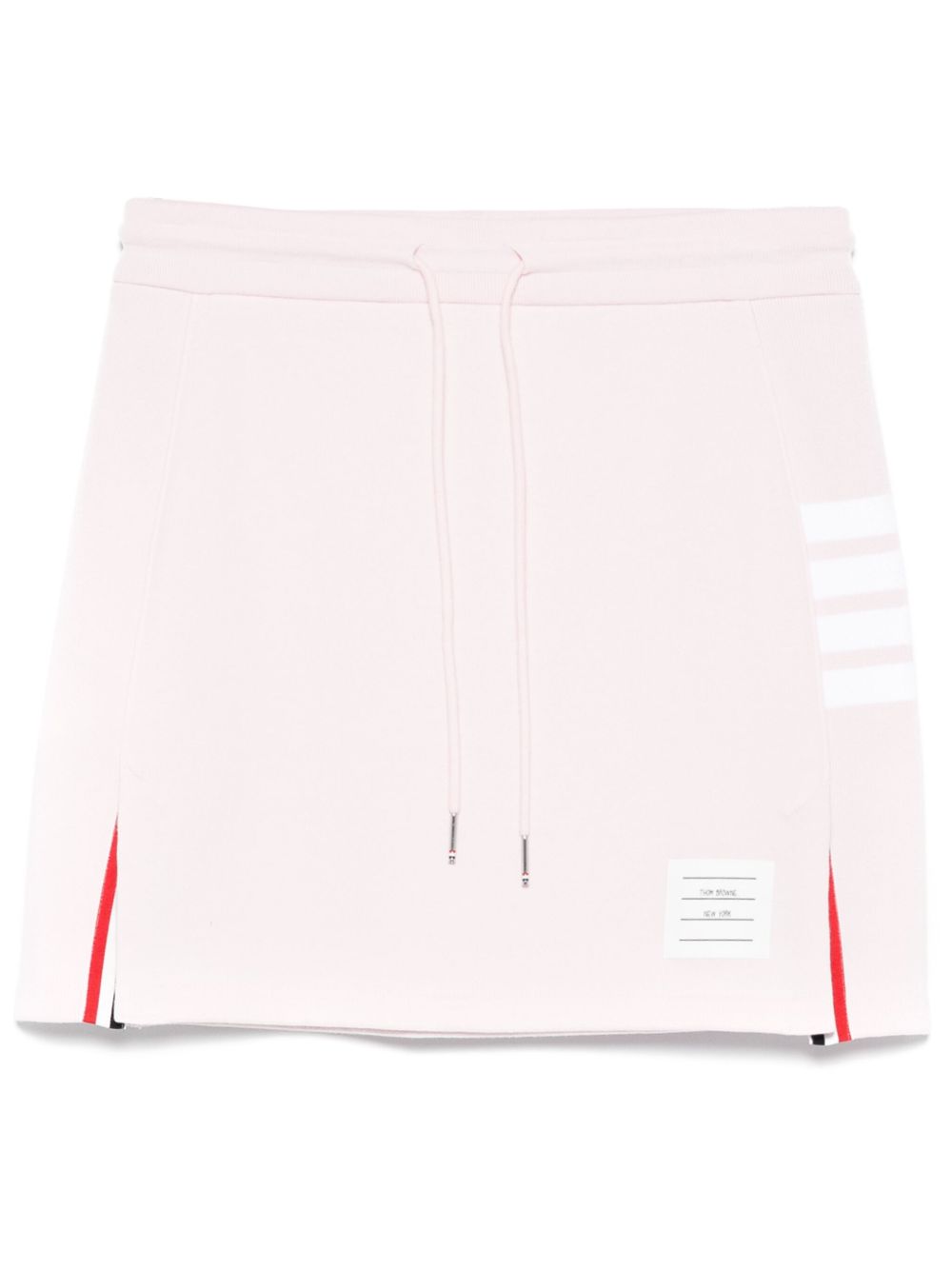 Thom Browne Women's 4-Bar Tab 4Bar Cotton Mini Skirt