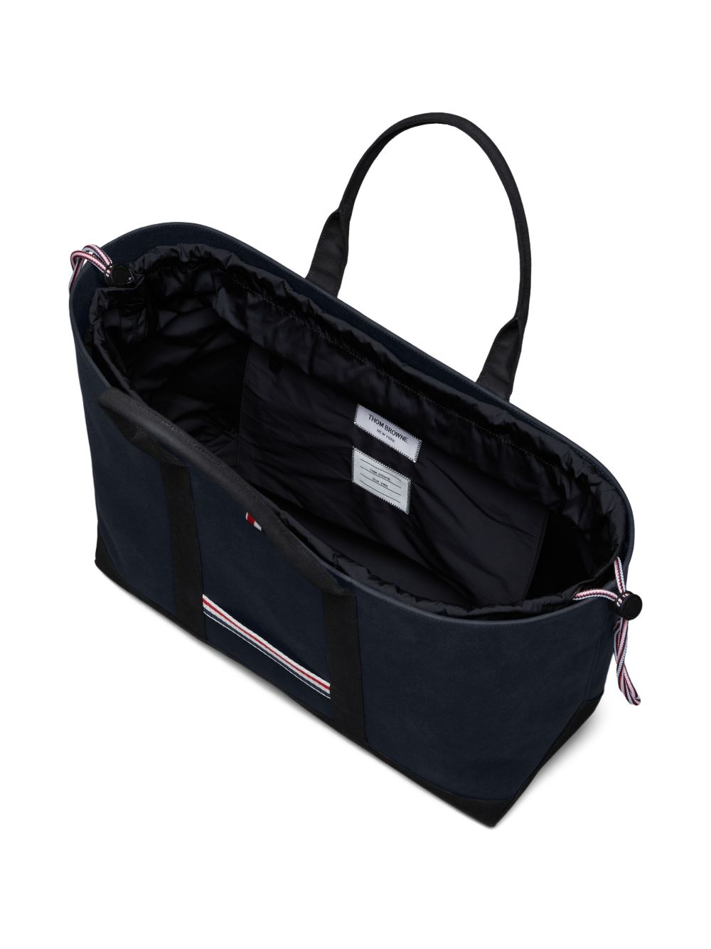 Thom Browne Women's Medium Drawstring Opening Tool Tote Bag