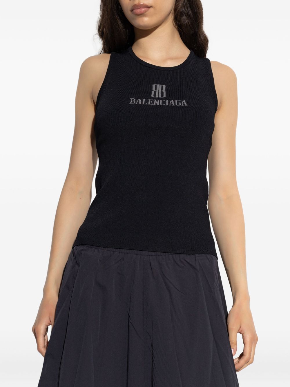 Balenciaga Women's Nano Bb Tank Top