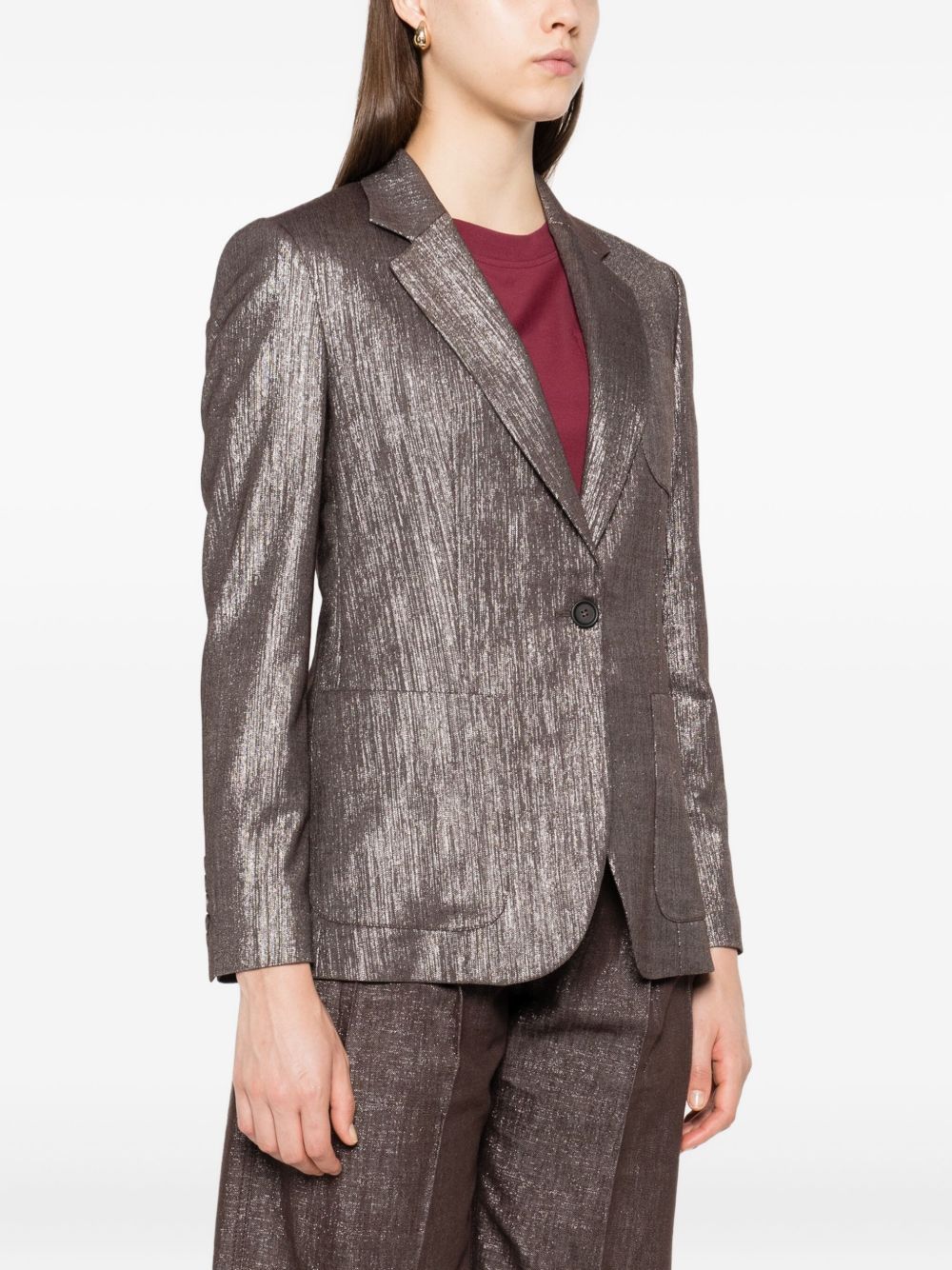 Brunello Cucinelli Women's Jackets Silver