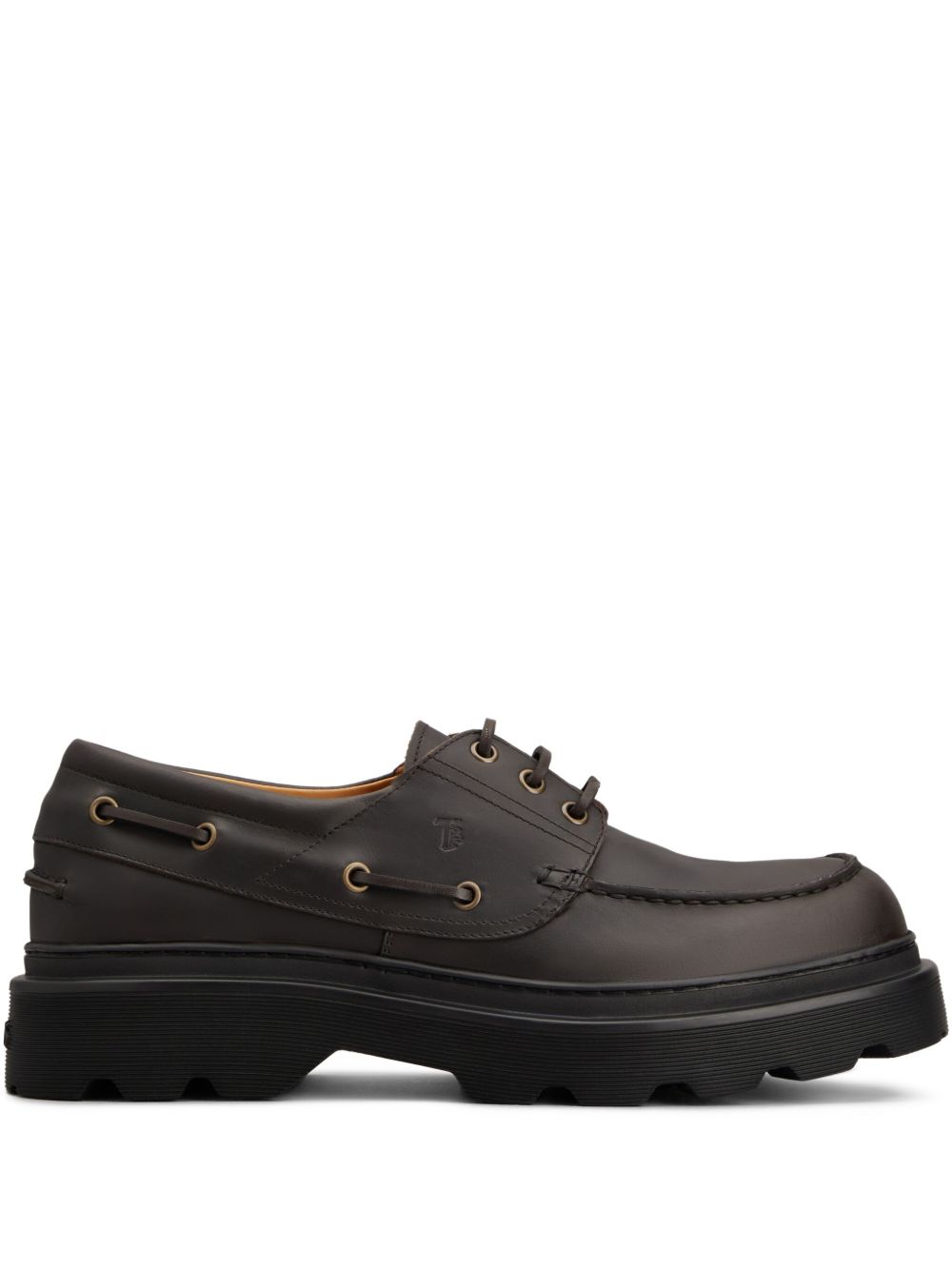Tod's Men's Leather Boat Shoes