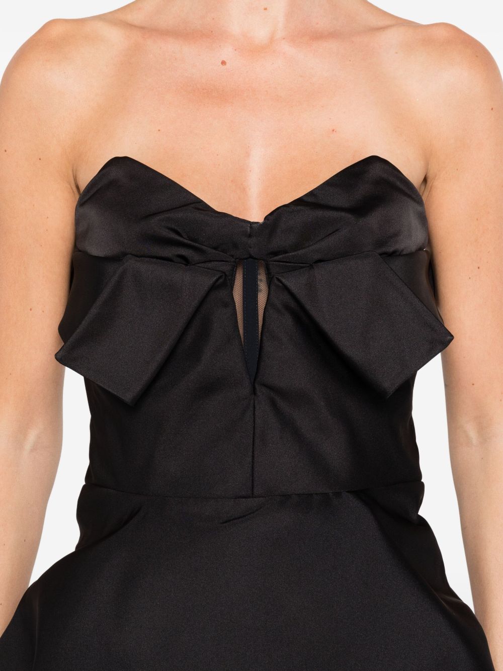 Alexander Mcqueen Women's Bow-Detailed Peplum Top