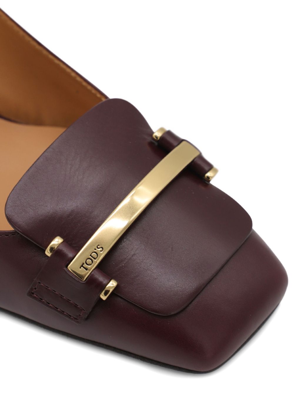 Tod's Women's Barretta 40 Leather Slingback Pumps
