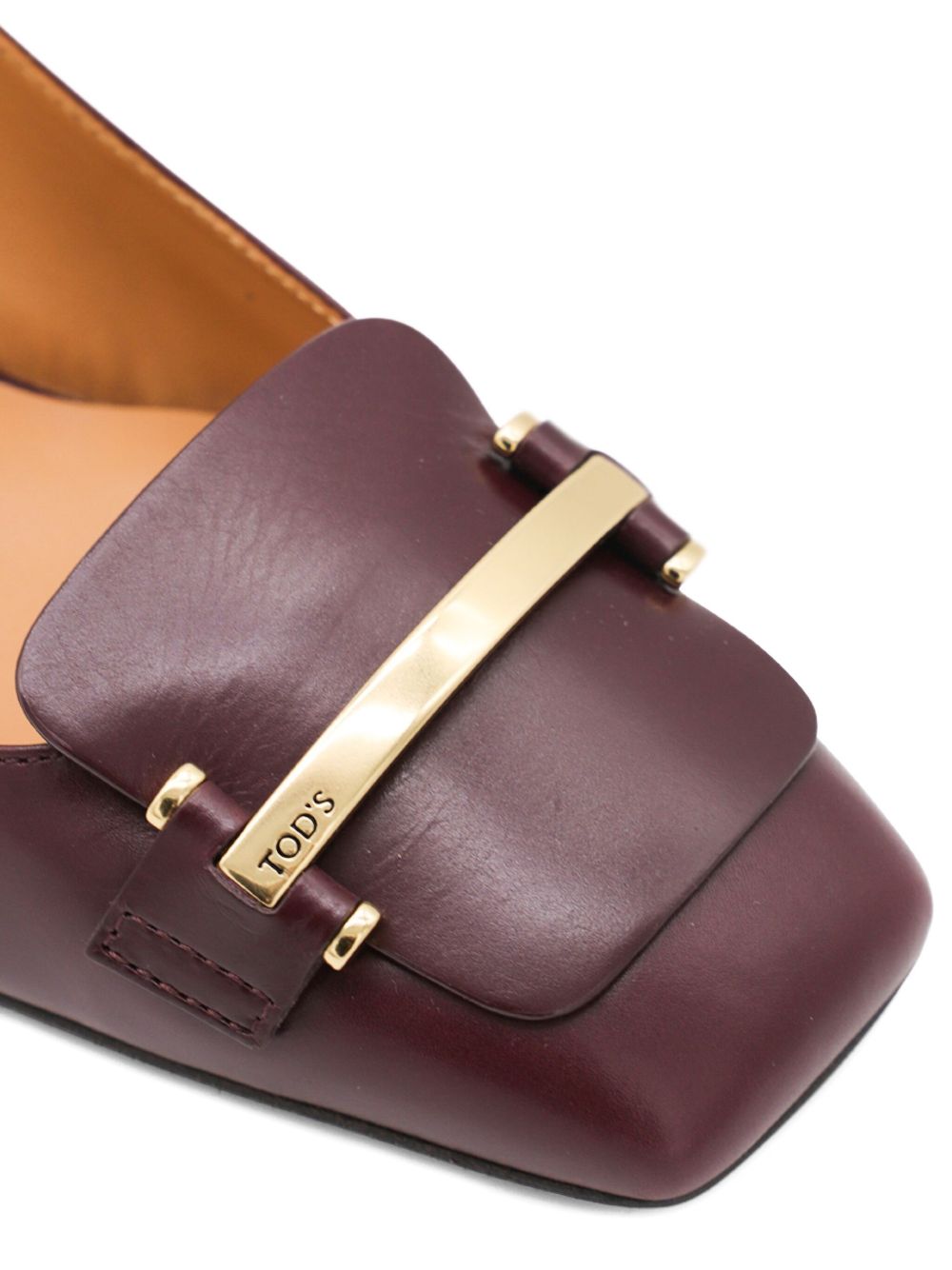 Tod's Women's Barretta 40 Leather Slingback Pumps