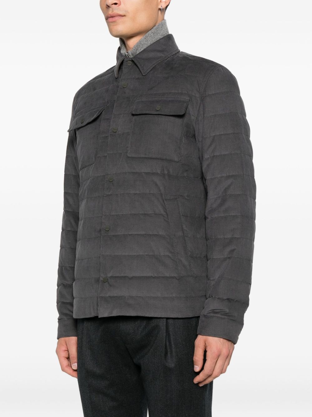 Herno Men's Quilted Down Jacket