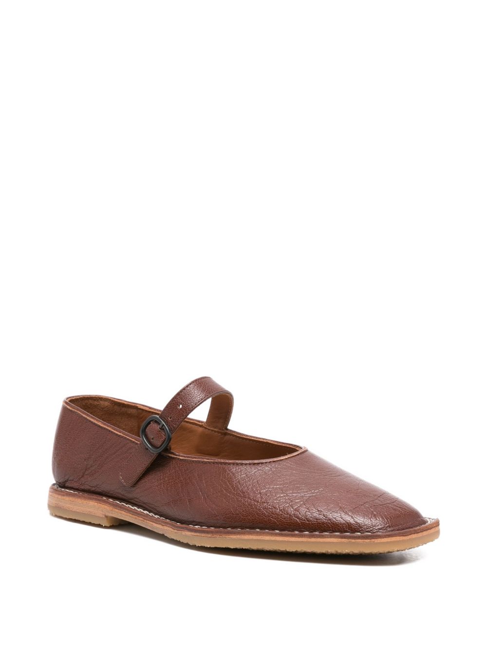 Hereu Women's Brava Leather Ballet Flats