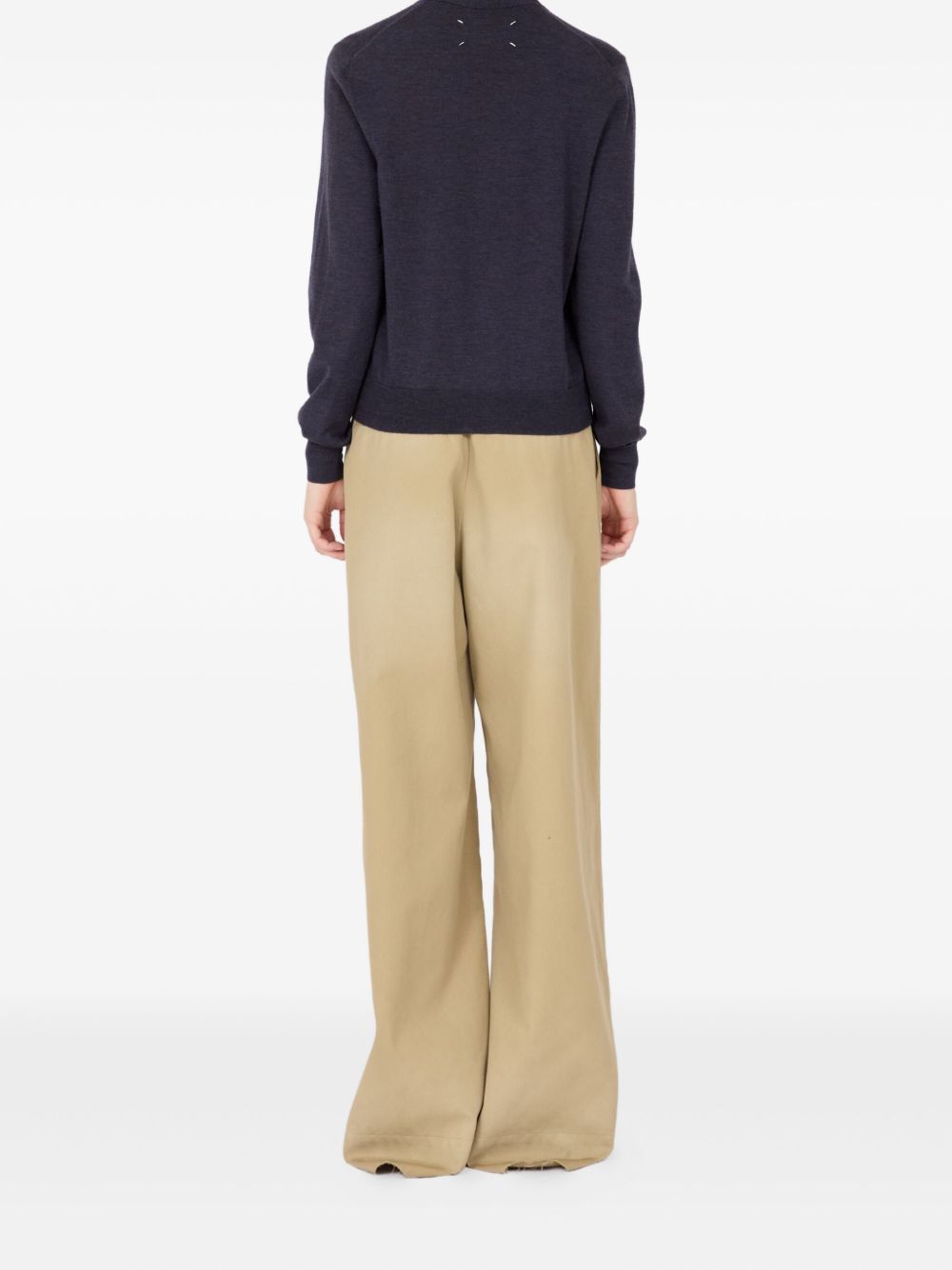 Maison Margiela Women's Sweaters Blue