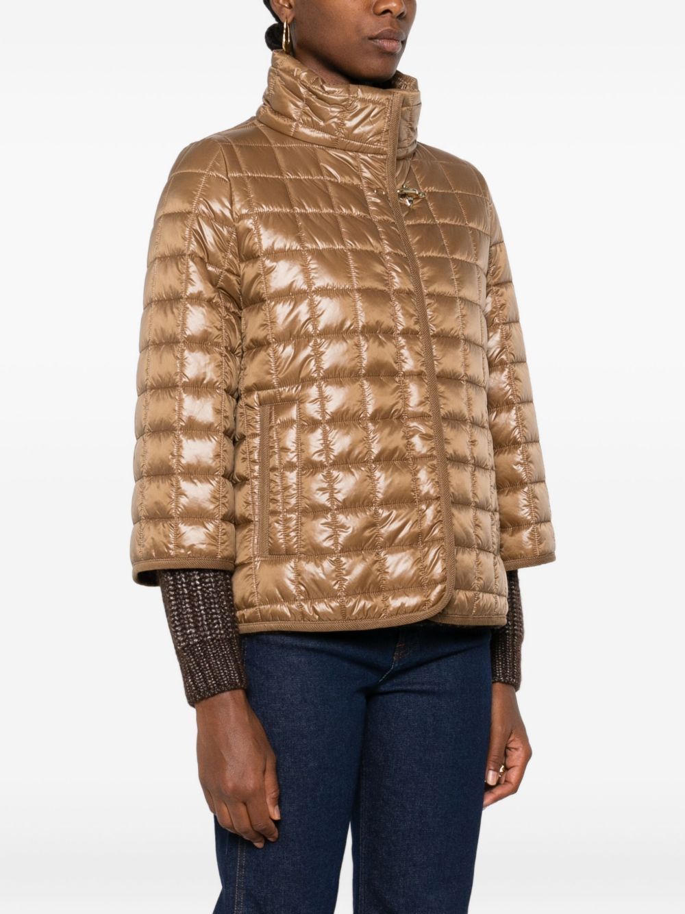 Fay Women's Nylon Quilted Cape