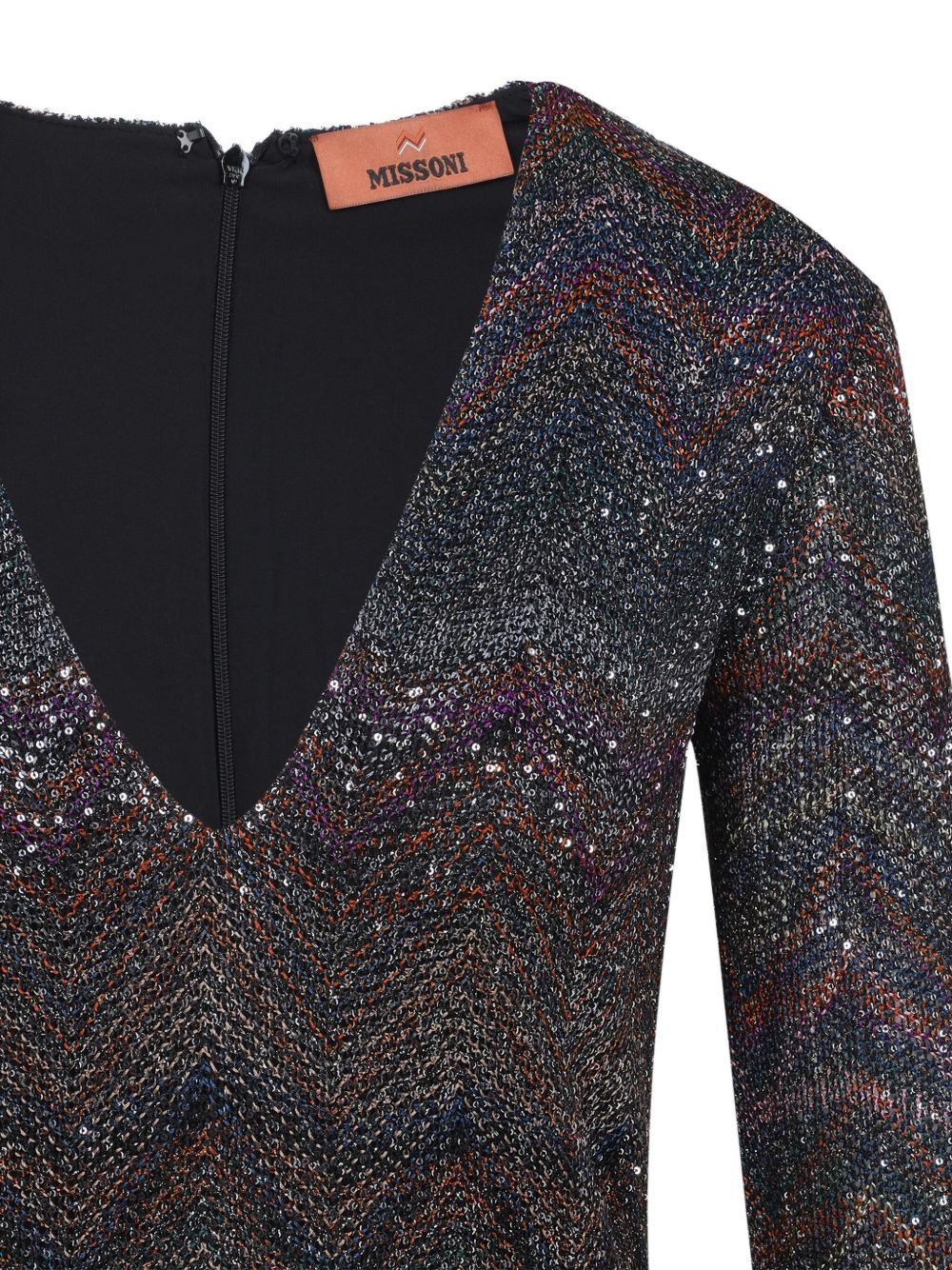 Missoni Women's V-Necked Short Dress