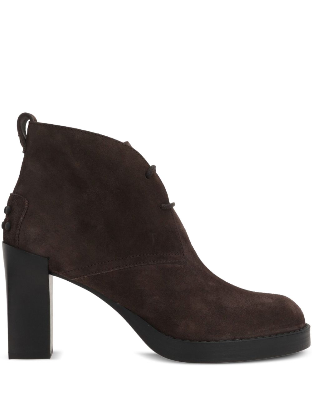 Tod's Women's Suede Lace-Up Ankle Boots