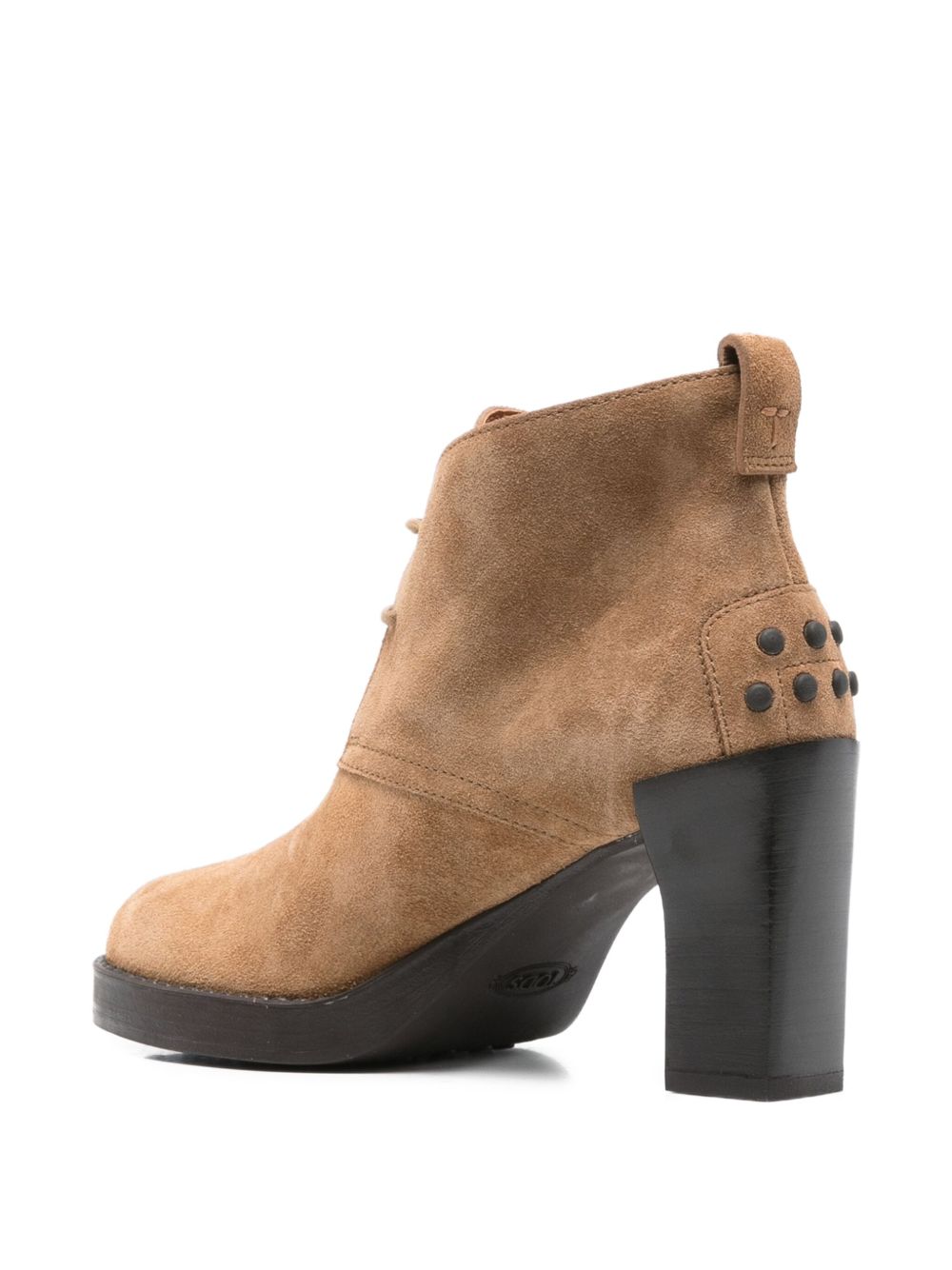 Tod's Women's Suede Lace-Up Ankle Boots