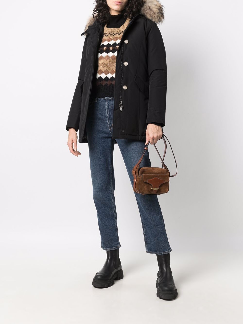 Woolrich Women's Arctic Raccoon Parka