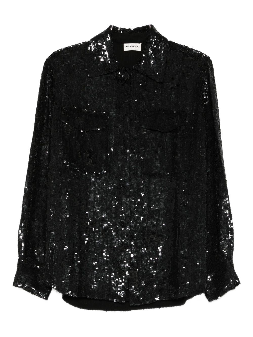 P.A.R.O.S.H. Women's Sequined Shirt