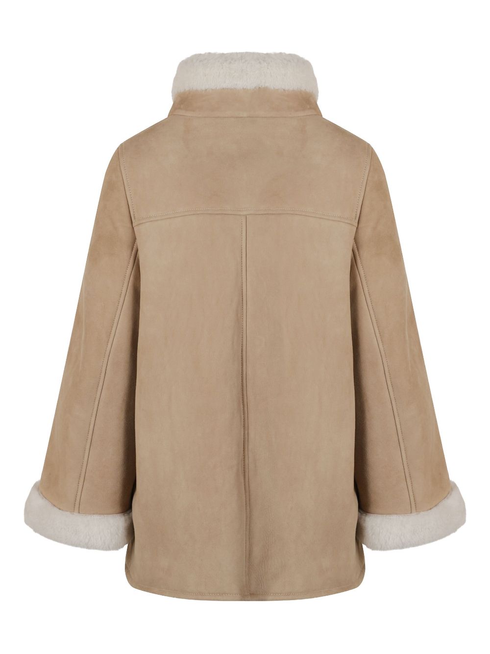 Fay Women's Leather Shealing Cape