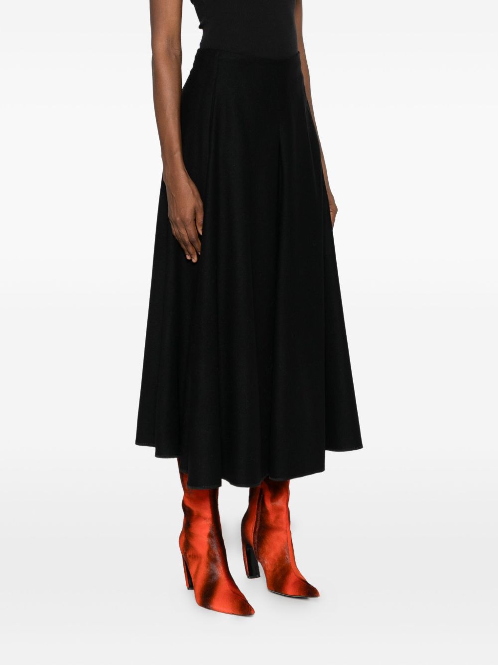 Susanne Bommer Women's Cotton Midi Skirt