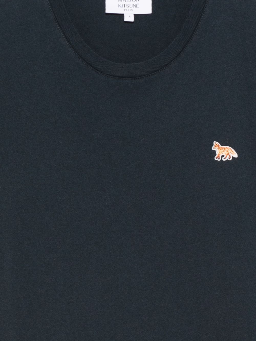 Maison Kitsuné Women's Embroidered-Logo T-Shirt