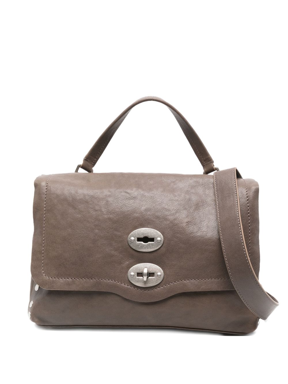Zanellato Women's Baby Postina® Bag In Smooth Leather Brown