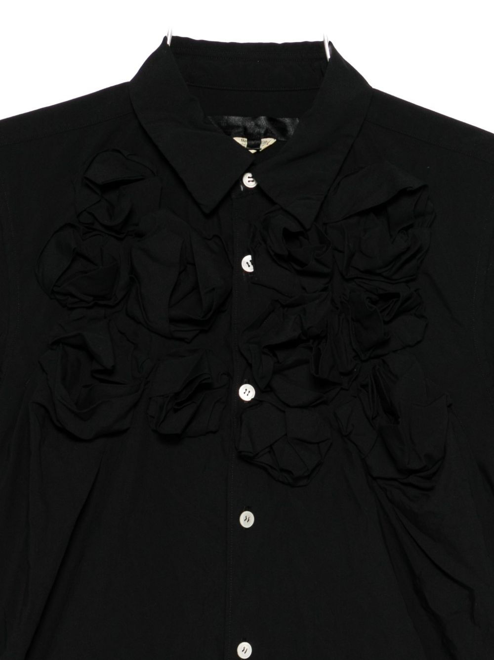 Comme Comme Women's Floral Appliquã© Shirt