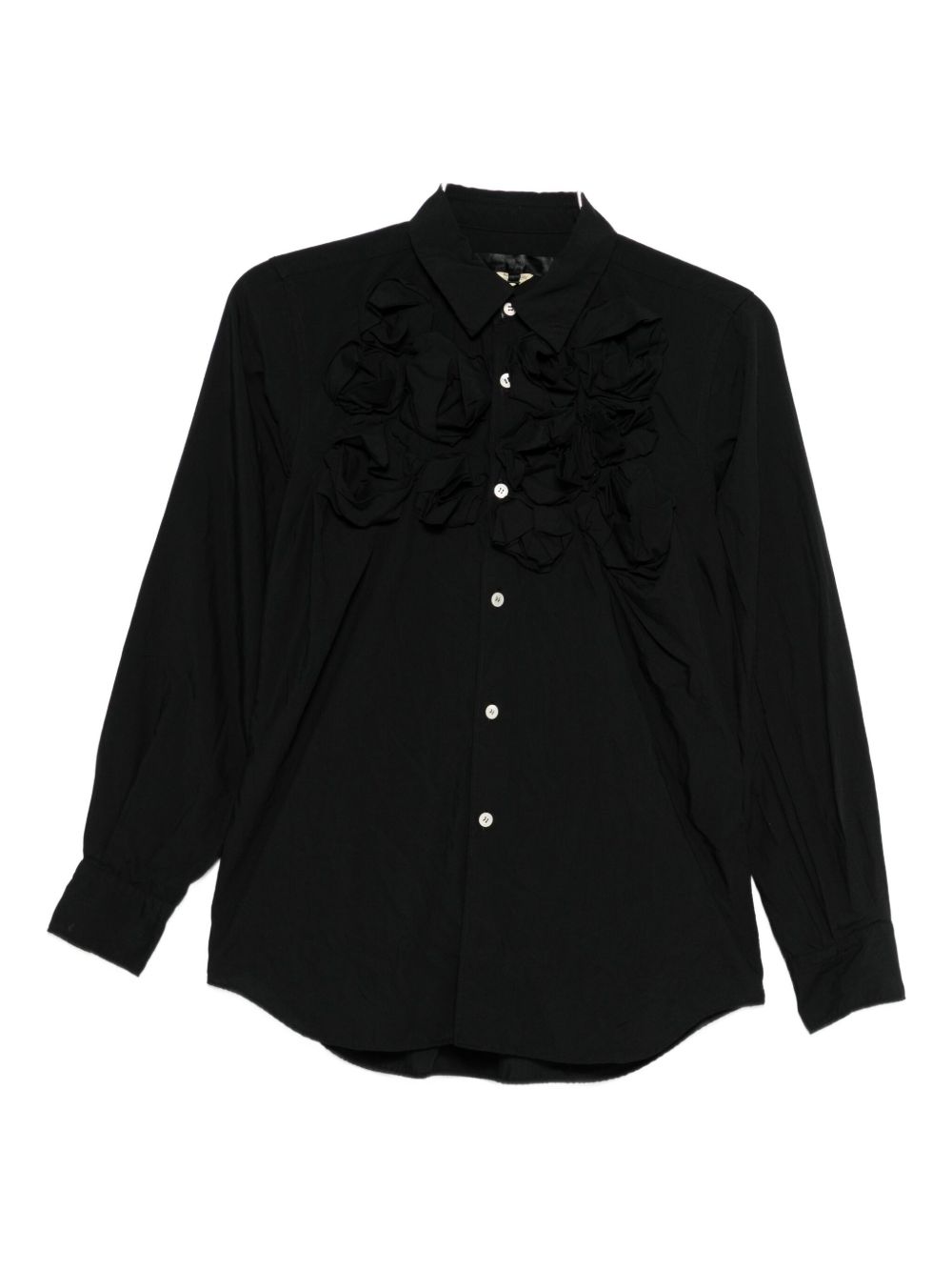 Comme Comme Women's Floral Appliquã© Shirt