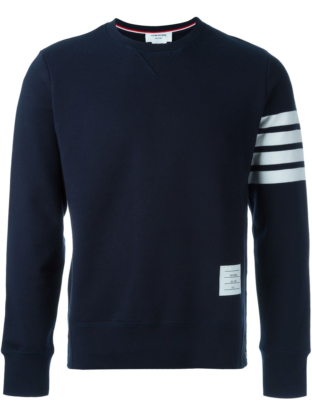 Thom Browne Men's Relaxed Fit Crafted In Japan Cotton Crewneck Sweatshirt