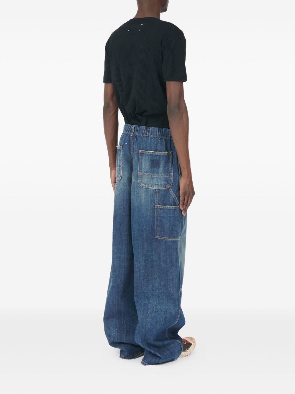 Maison Margiela Men's Wide-Leg Denim Jeans