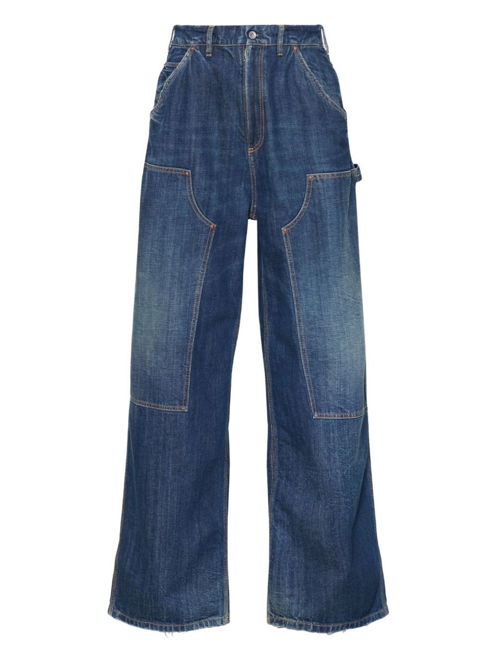 Maison Margiela Men's Wide-Leg Denim Jeans