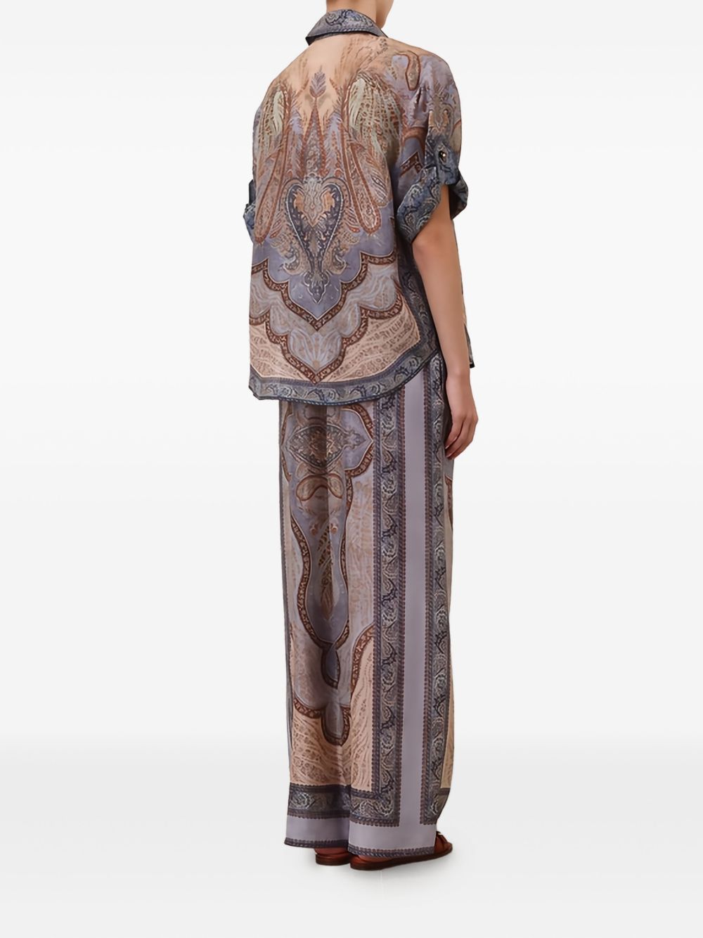 Zimmermann Women's Wanderlust Silk Trousers