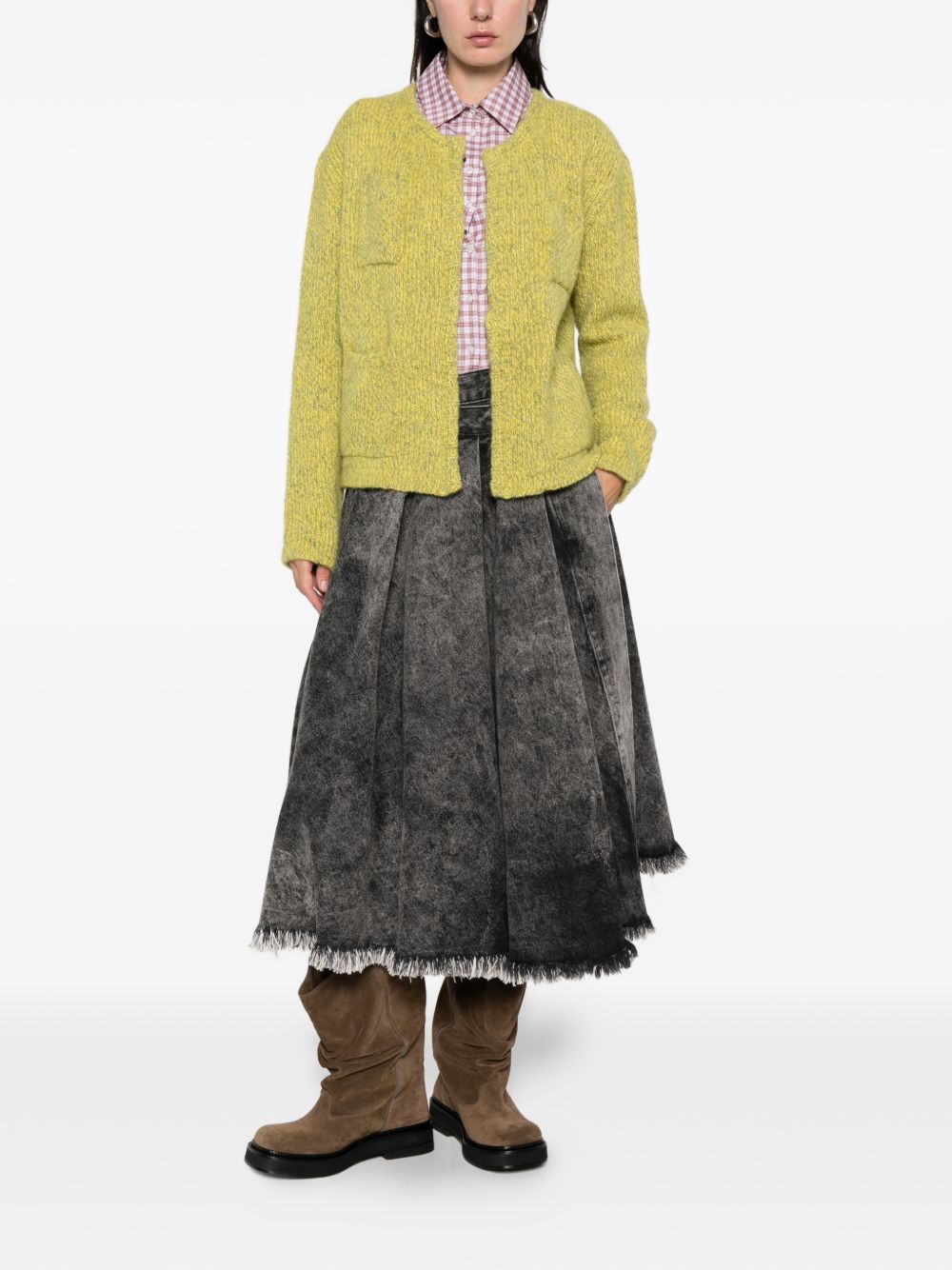 Ln22 Women's Open Front Jacket