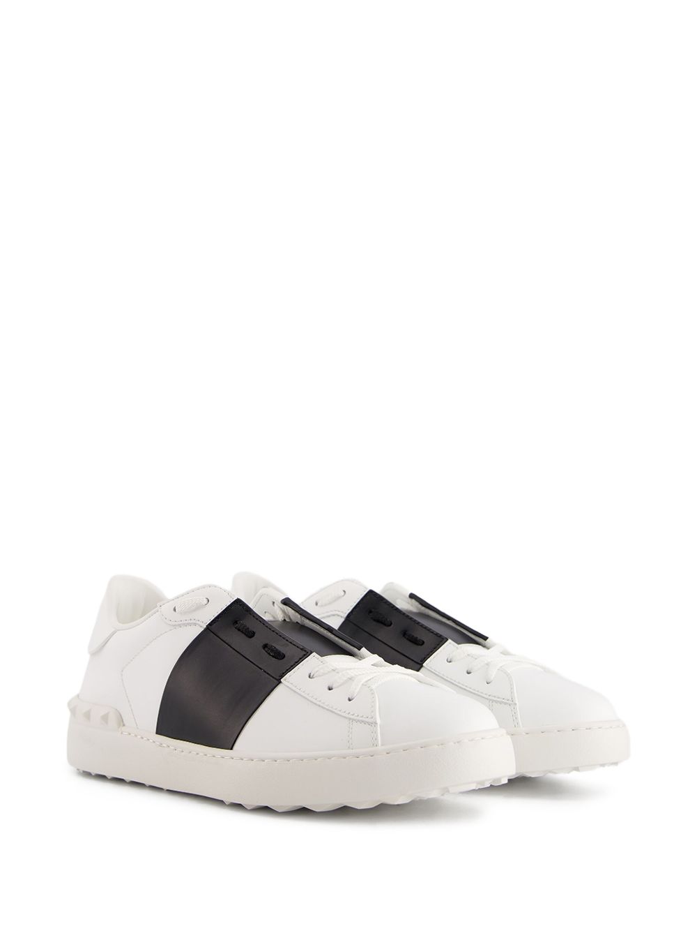 Valentino Garavani Men's Open Leather Sneakers
