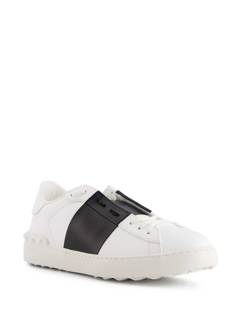Valentino Garavani Men's Open Leather Sneakers
