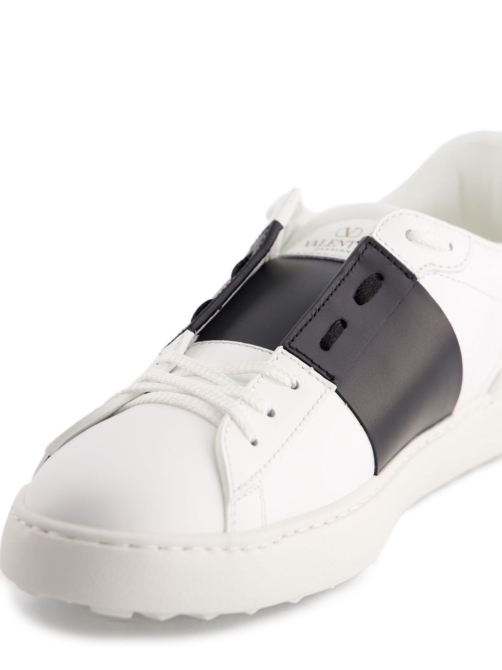 Valentino Garavani Men's Open Leather Sneakers
