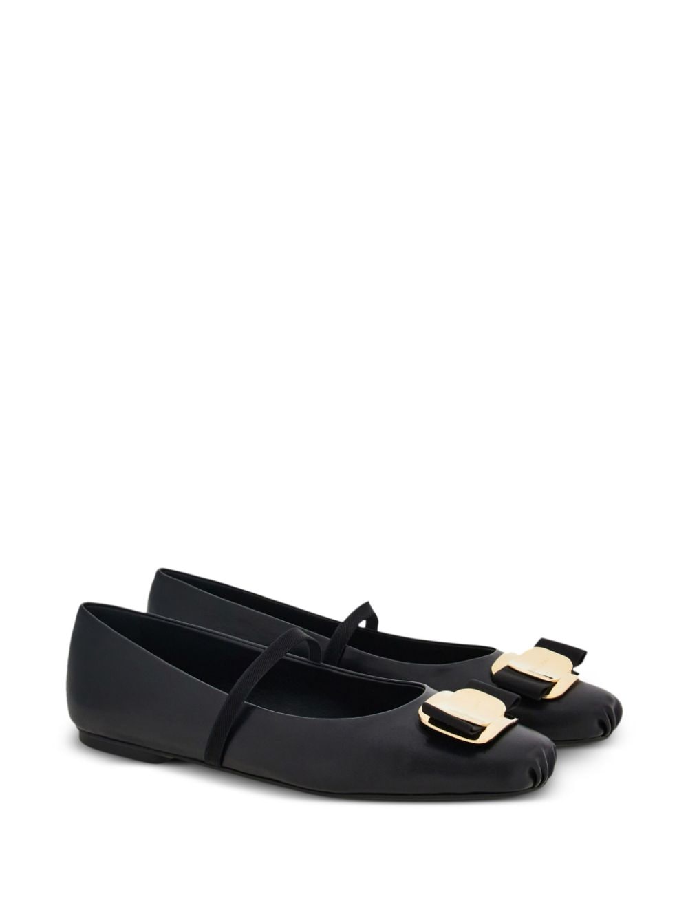 Ferragamo Women's New Vara Plate Ballet Flat