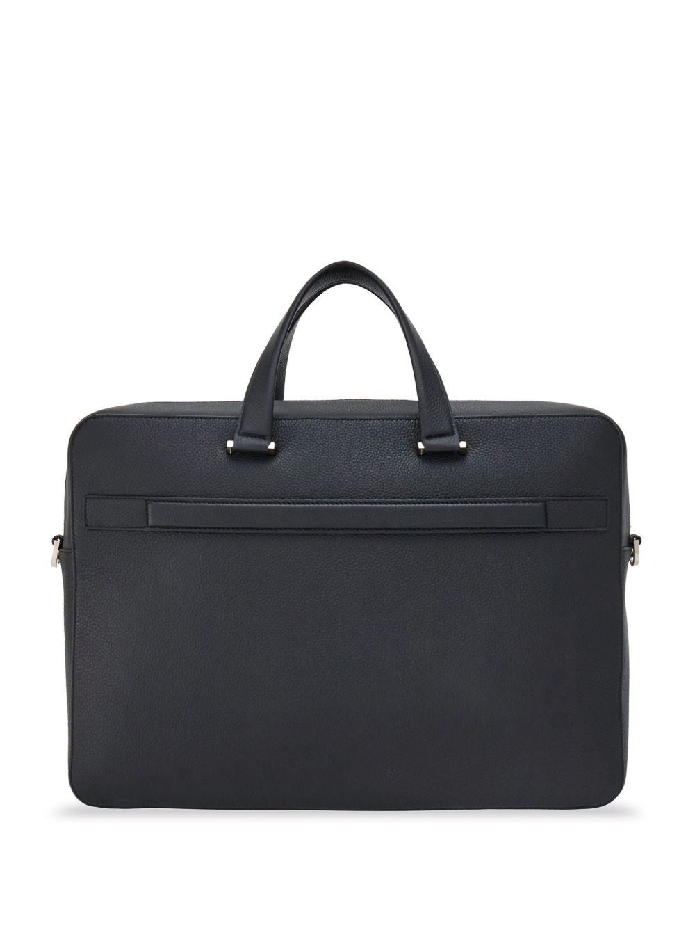 Ferragamo Men's Embossed Gancini Briefcase