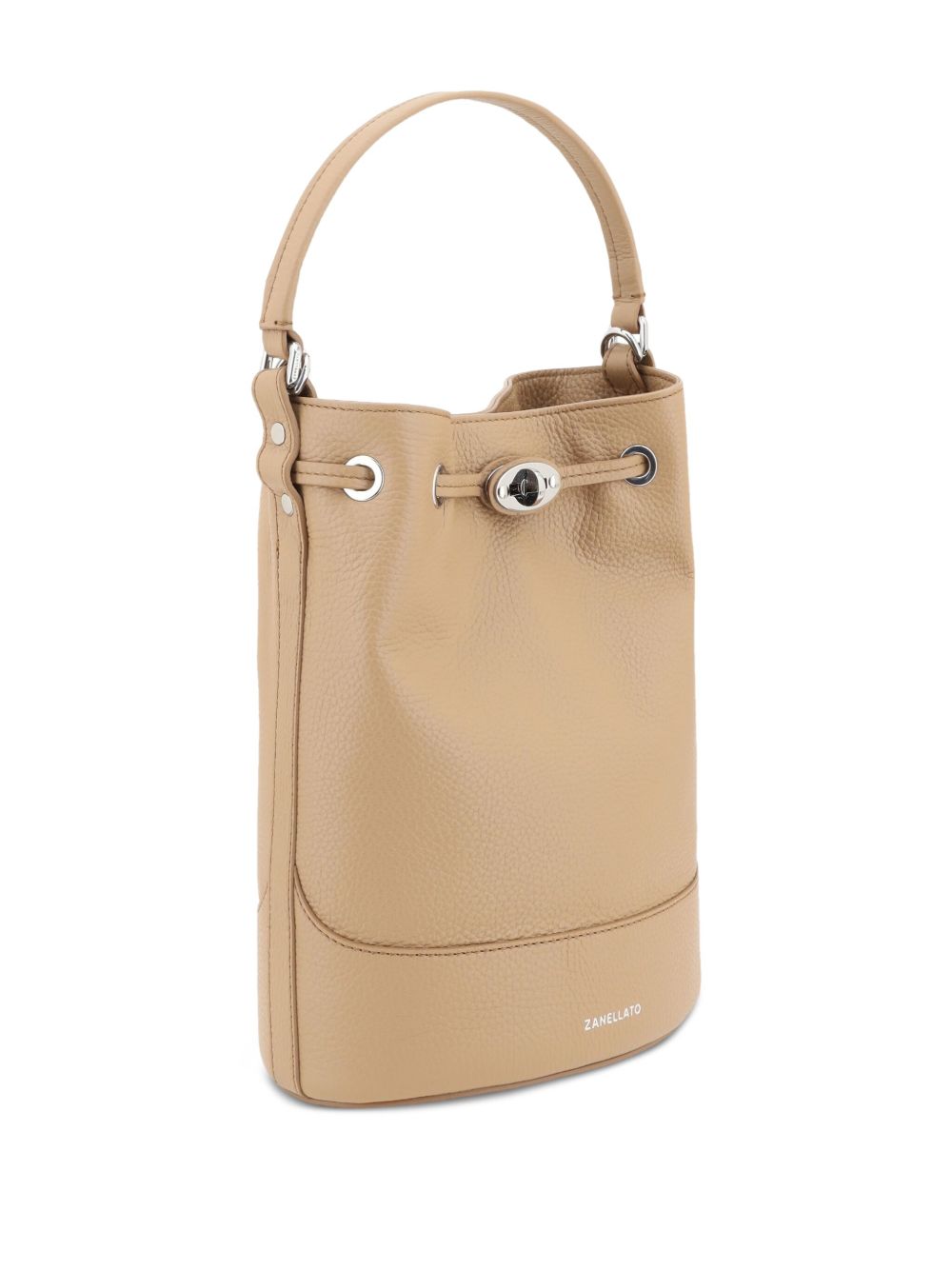 Zanellato Women's Monda'® Small Bag In Hammered Brown Cantucci Leather