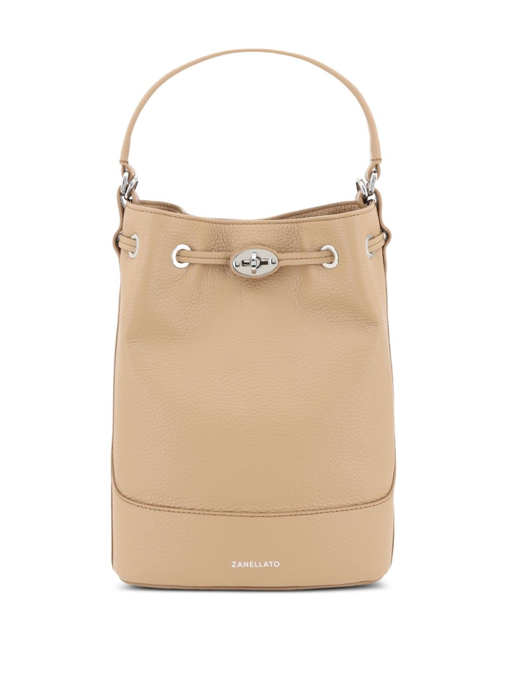 Zanellato Women's Monda'® Small Bag In Hammered Brown Cantucci Leather