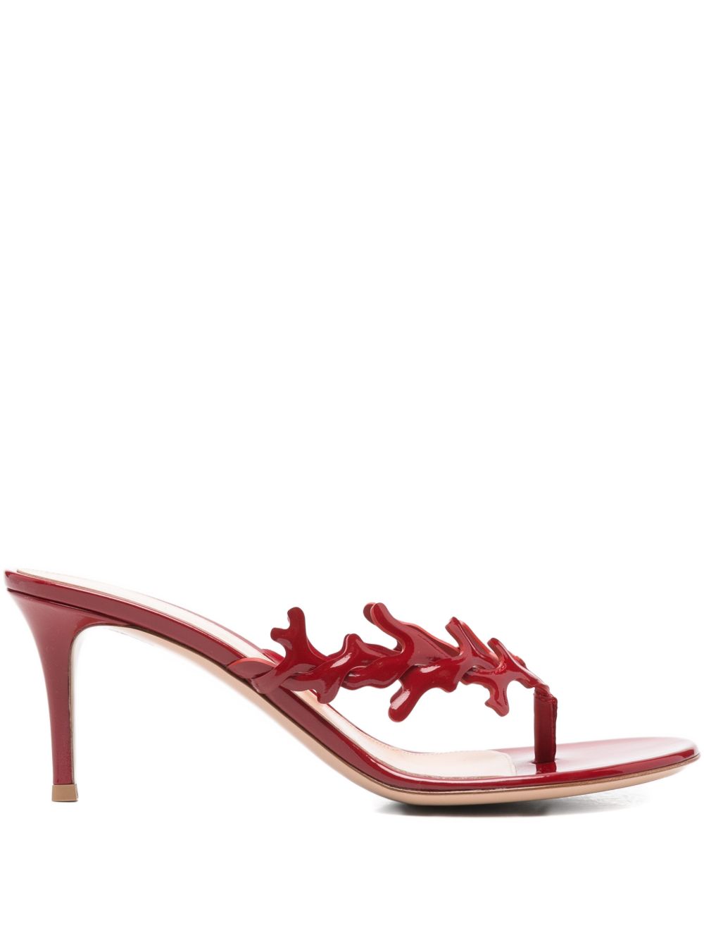 Gianvito Rossi Women's Ocean Patent-Leather Sandals