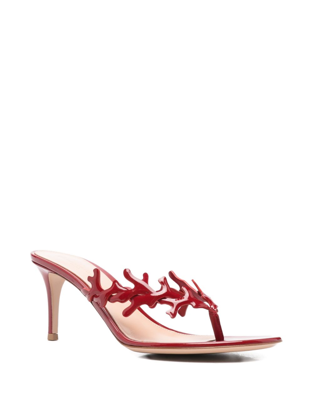 Gianvito Rossi Women's Ocean Patent-Leather Sandals