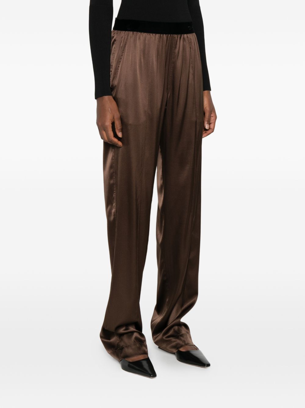 Tom Ford Women's Pajama Silk Trousers