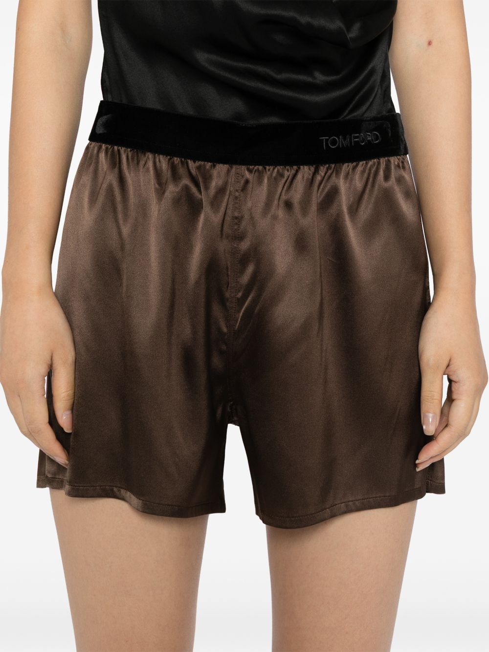 Tom Ford Women's Silk Pajama Shorts